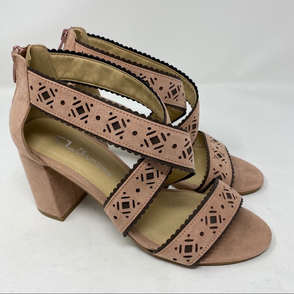 Chinese Laundry Strappy Block Heels - Picture 6 of 6